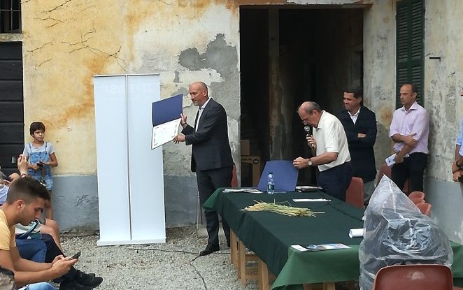 NOVAMONT premiata a Novara dalla Regione Piemonte per il suo contributo alla tutela dell’ambiente risaie